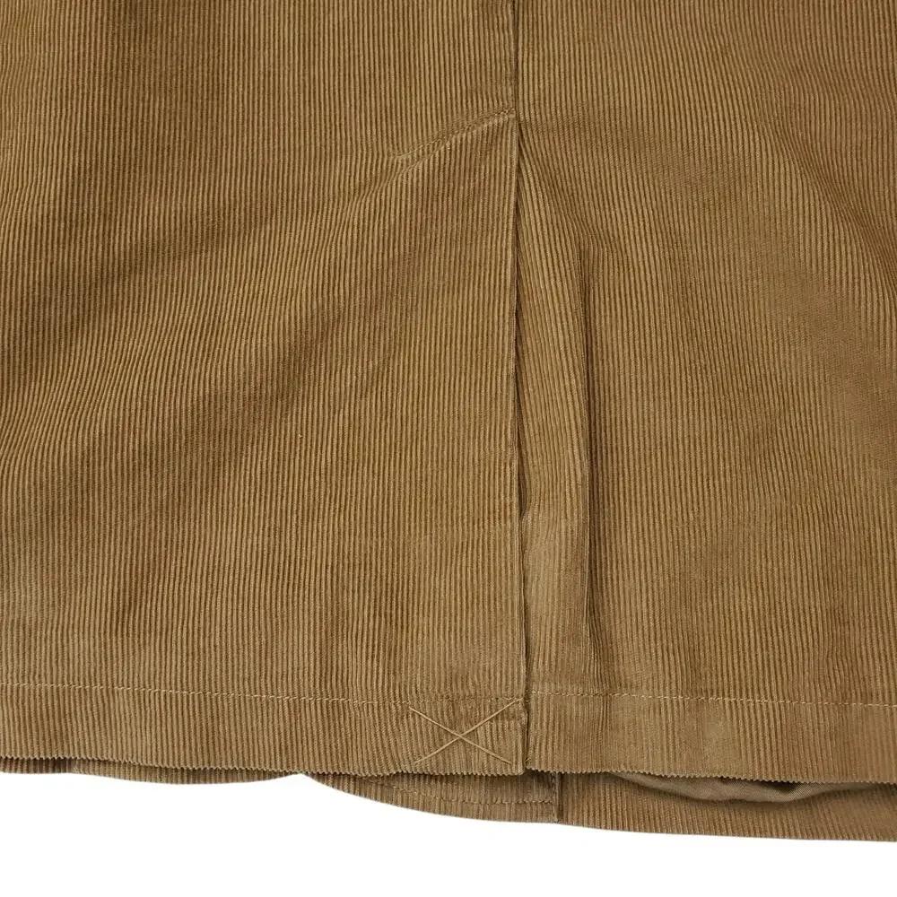 Vintage J Crew Brown Corduroy Blazer Ivy Prep Professor 3 Btn Sport Jacket Sz L